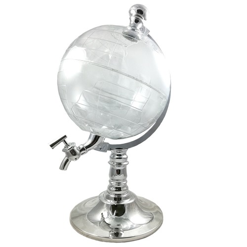 Spillatore Dispenser Drink Bibite Vino A Forma Di Globo Con Capacità 3.5l